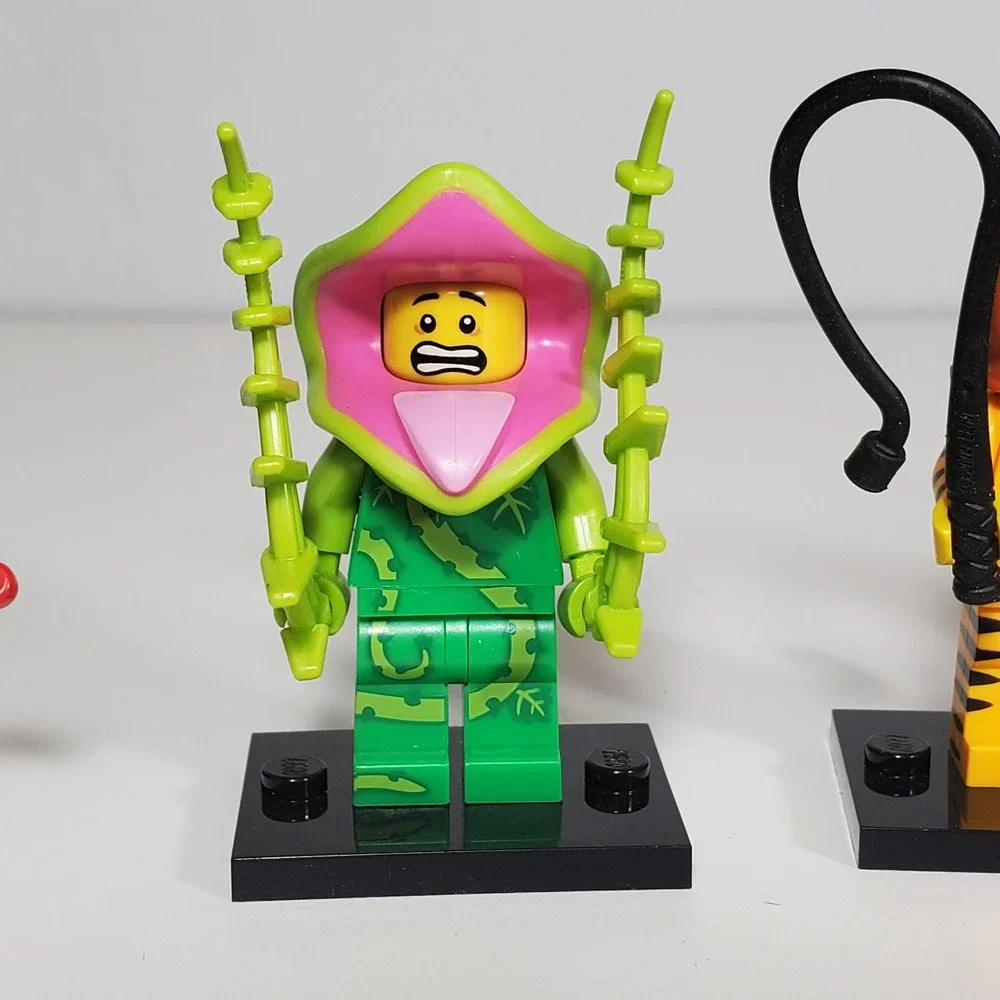 Lego Series 14 Monsters Minifigures Frankenstein Rocker Pirate Witch Plant Tiger